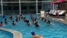 Aqua Zumba at Radisson blu Hyd By Vijaya Tupurani