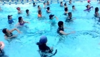 Aqua Zumba in Singapore with Zes Richard Gormley