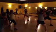 Cardio kickboxing working on abs fitness rx easton md