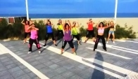 Chor leana barrio nueve zumba salsa