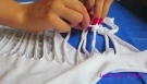 Diy Clothes Cut Up Back T-Shirt for Summer