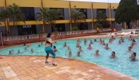 Katia Mello Master Class Aqua Zumba - Floridiana-Meneando La Cintura