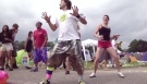 Lowlands - Zumba op camping met Boogie Down
