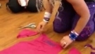 Shirt cutting with Kelly Bullard