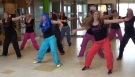 Tanya and the Zumba Divas dance Calypso