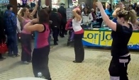 Zumba Christmas Demo at the Mall - Belly Dance