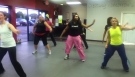 Zumba Instructor Autumn of Moveology performing