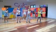 Zumba Junior - cha cha swing - zona prieta- zin