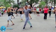 Zumba Outdoor Mayc's Nyc - Merengue Class By Wilson El Bailarin