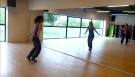 Zumba fitness class with Larem salsa