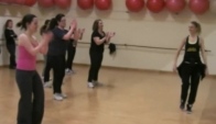 Zumba merengue choreography