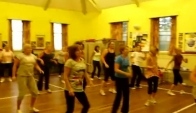 Zumba swing warm up Stevenston class