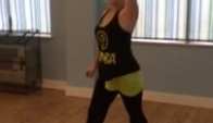 Zumba uptown funk with Charlotte