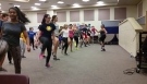 Zumba with WWP-HS North Cast of Shrek the Musical - Uptown funk
